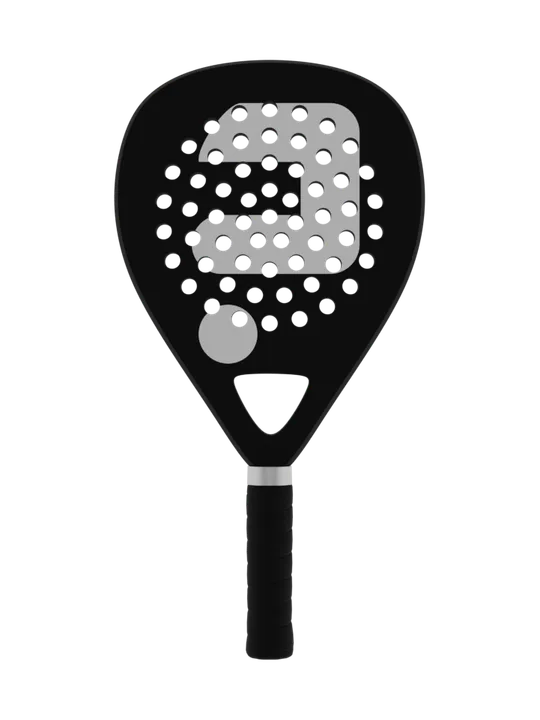 Padelracket Zwart · Wit